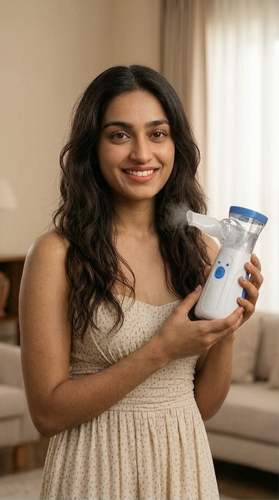 Accutrust Portable Ultrasonic Mesh Nebulizer Machine
