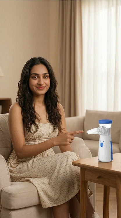 Accutrust Portable Ultrasonic Mesh Nebulizer Machine