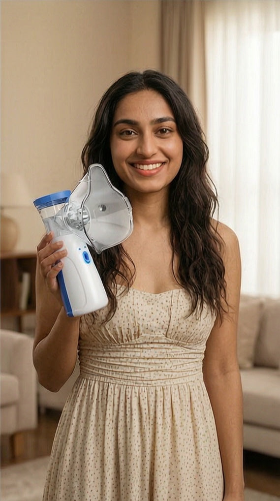 Accutrust Portable Ultrasonic Mesh Nebulizer Machine